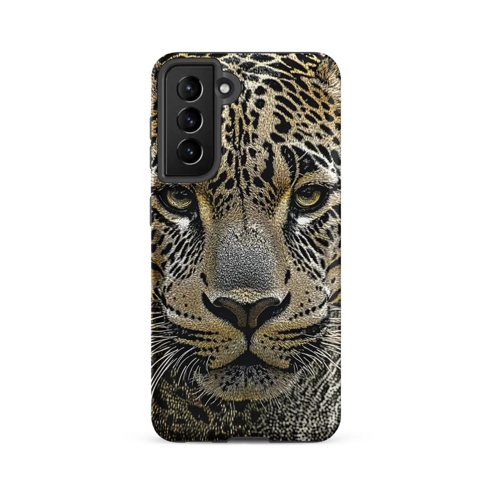 The Majestic Gaze: Portrait of a Leopard