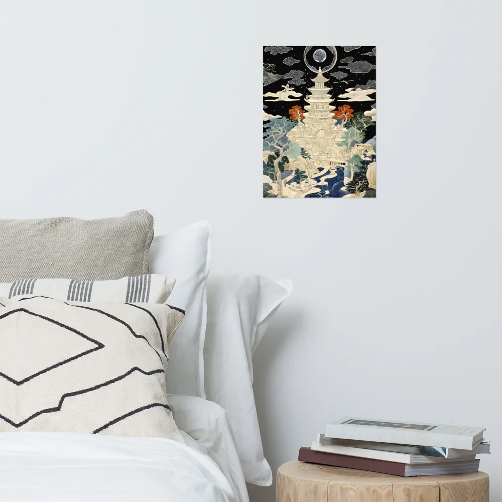 Whispers of the Pagoda | Poster | 12″×16″