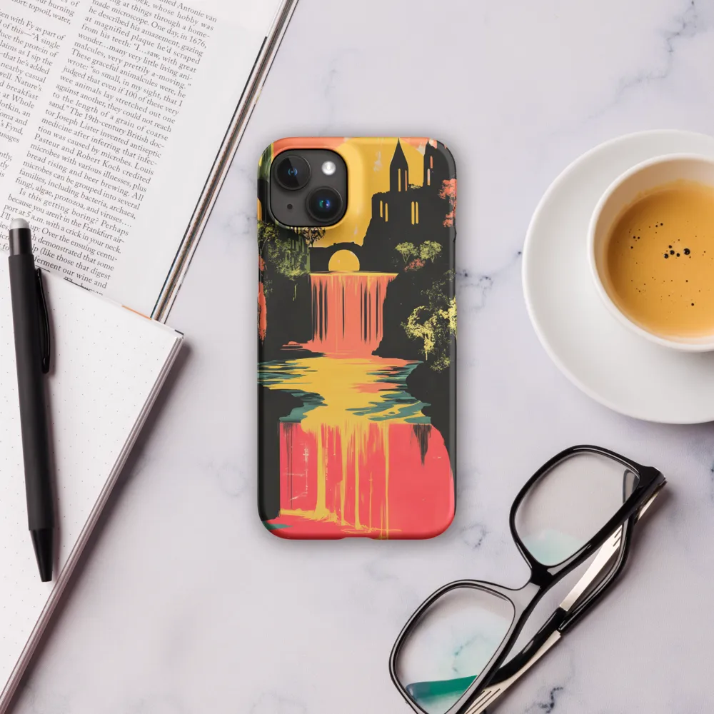 Elysian Echoes: A Surreal Reflections | Phone Case |  15 Plus | Snap Case | Matte