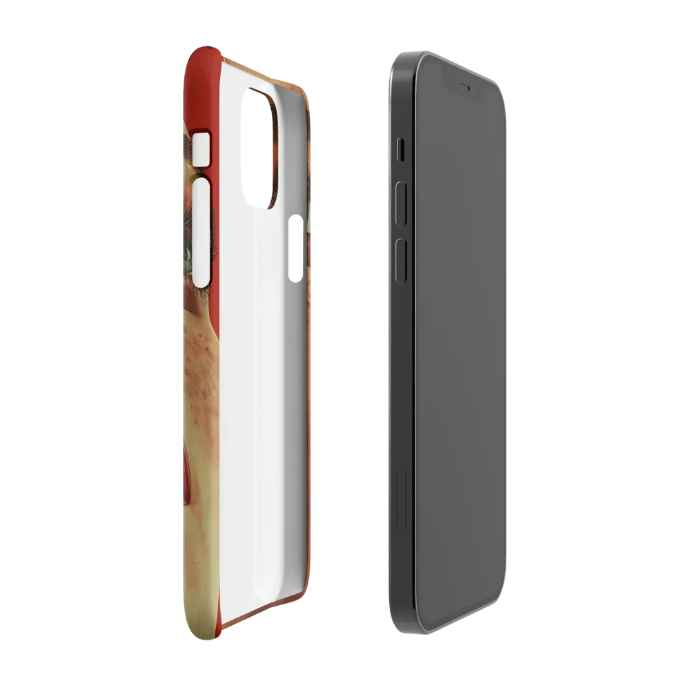 Red Intensity: A Portrait of Elegance