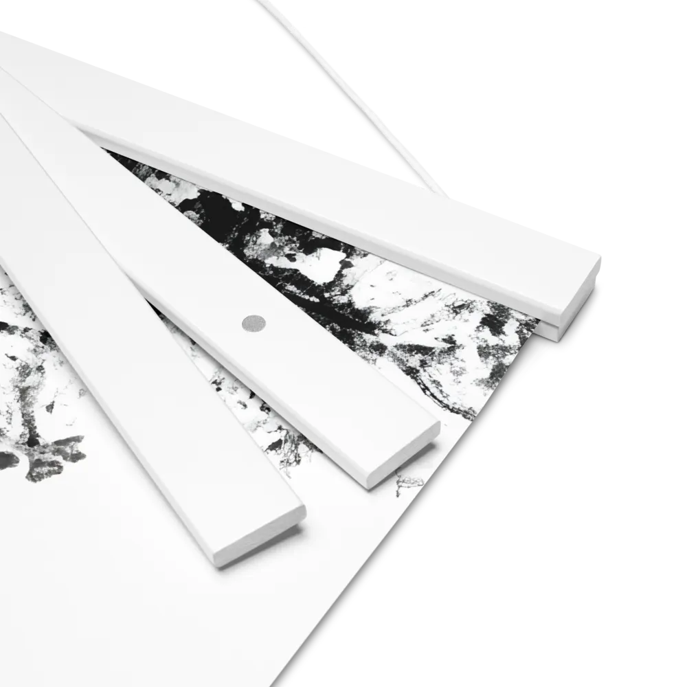 Whispers of Nature | Poster With White Wood Hanger | 16″×16″