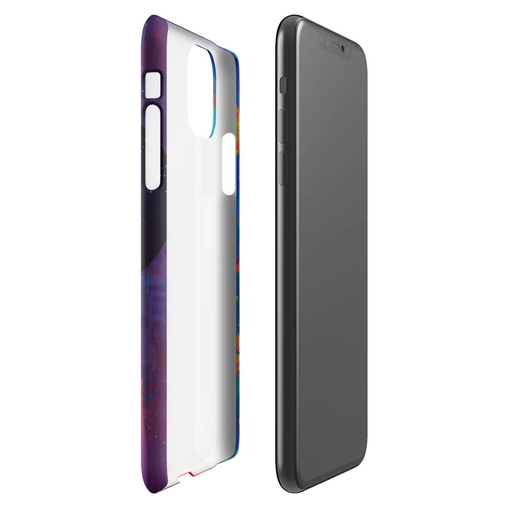 Serene Reflections in a Futuristic Dreamscape | Phone Case |  11 Pro Max | Snap Case | Glossy