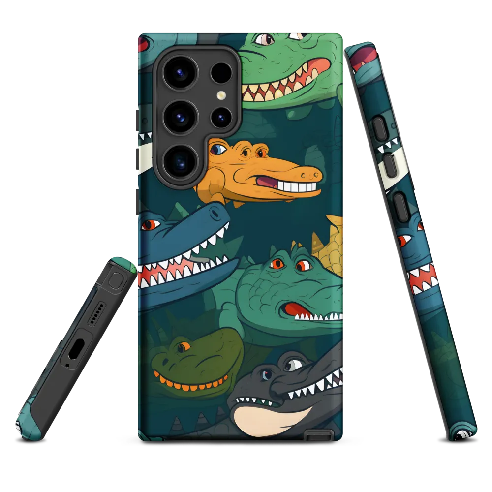 Cheerful Crocodilian Parade