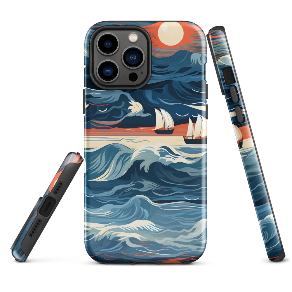 Ocean Whispers: A Voyage at Dusk