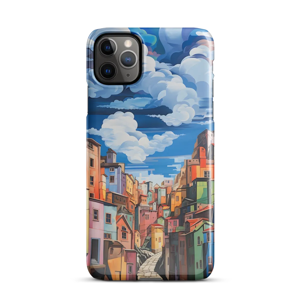 Whimsical Heights: A Vibrant Cityscape | Phone Case |  11 Pro Max | Snap Case | Glossy