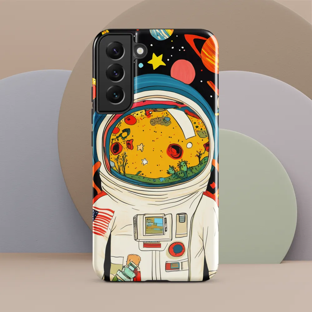 Cosmic Curiosity: Journey Within the Helmet
