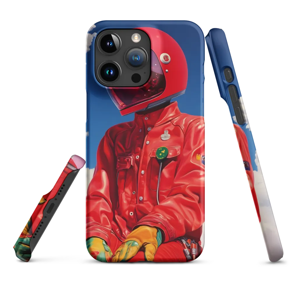 Astronaut in Crimson