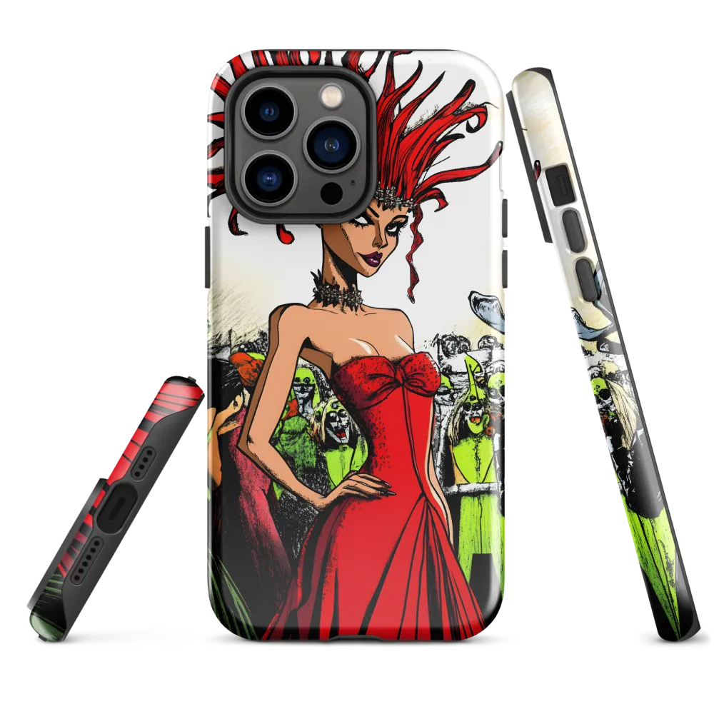 Fiery Elegance: A Fashion Statement