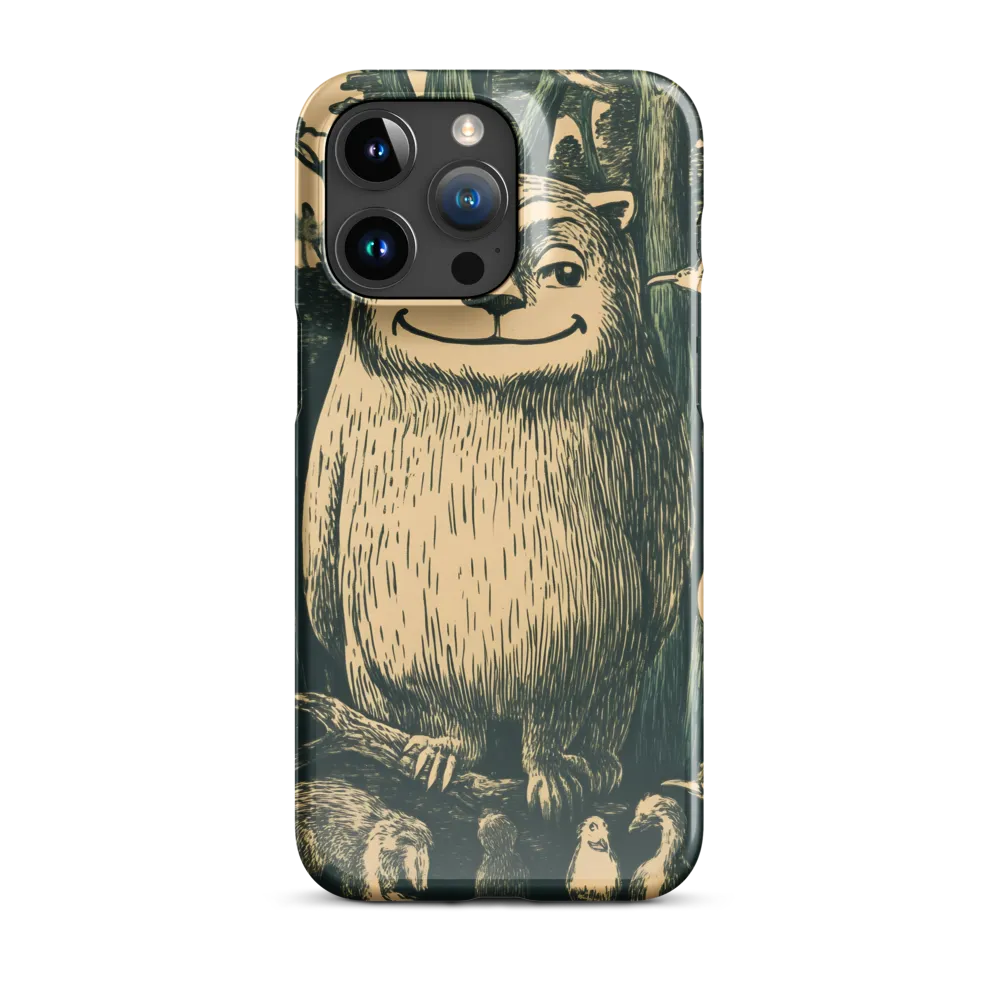 Forest Guardian: A Whimsical Encounter | Phone Case |  15 Pro Max | Snap Case | Glossy