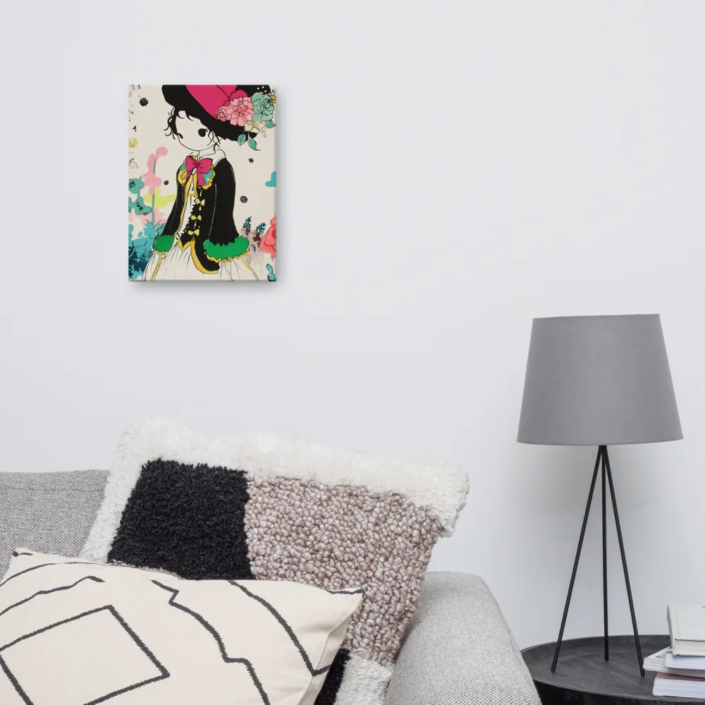 Whimsical Garden Reverie | Canvas | 12″×16″
