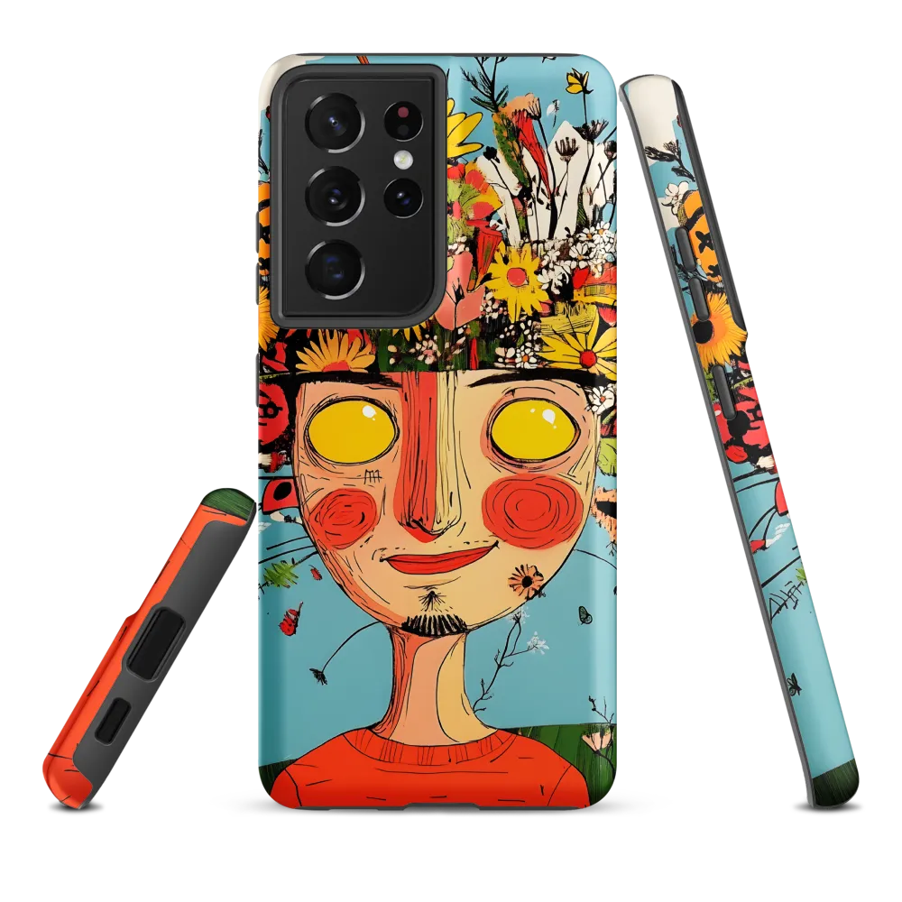 Whimsical Bloom | Phone Case |  S21 Ultra | Tough Case | Matte