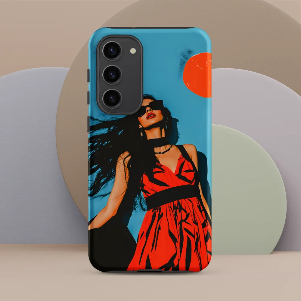 Sunset in Fashion: A Modern Portrait