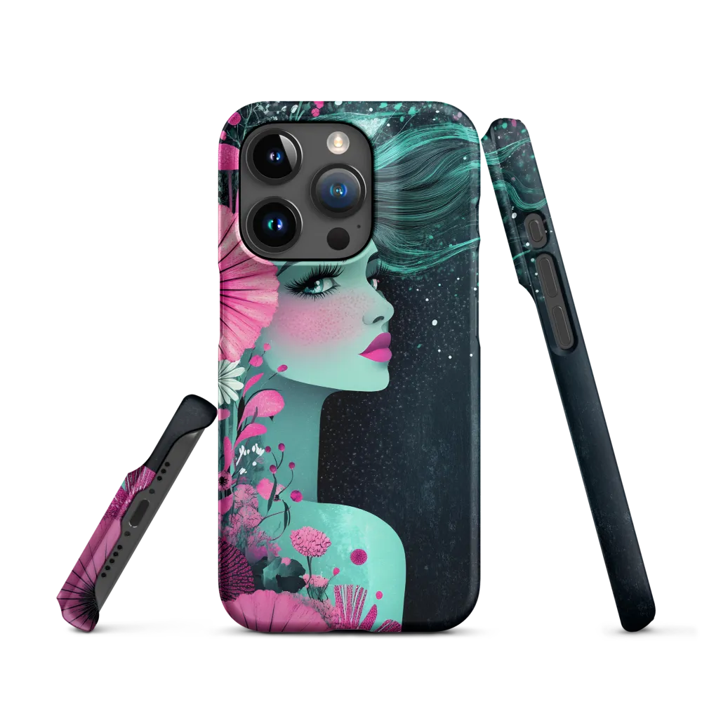 Floral Harmony: Portrait of Serenity