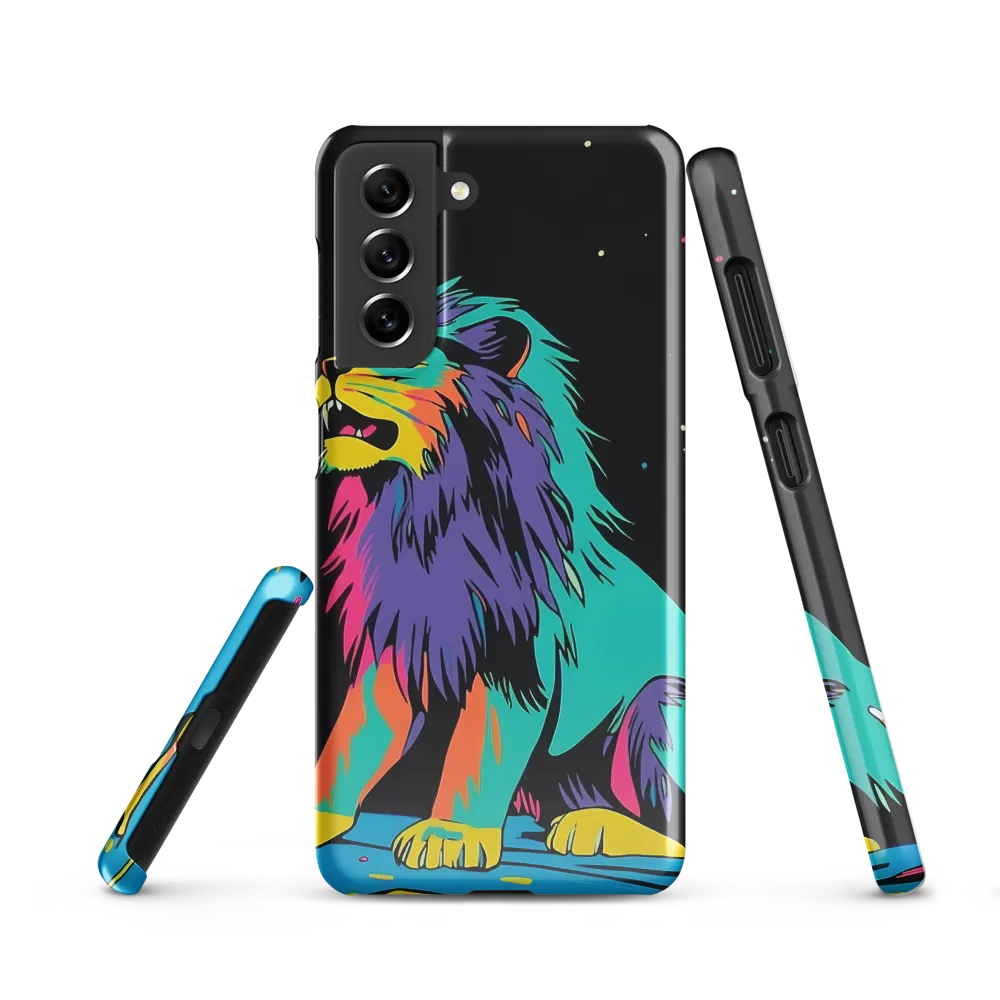 Roaring Colors: The Neon Lion