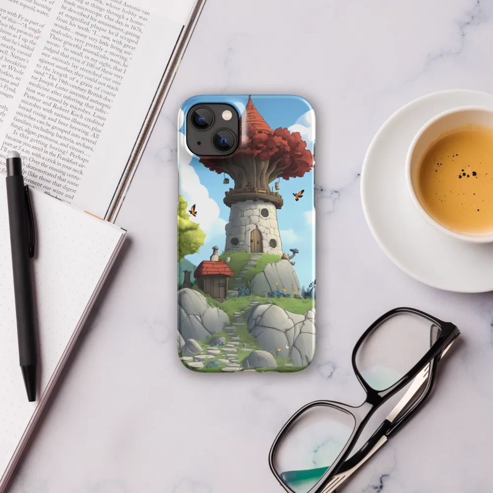 Enchanted Tower of Whimsy | Phone Case |  14 Plus | Snap Case | Glossy