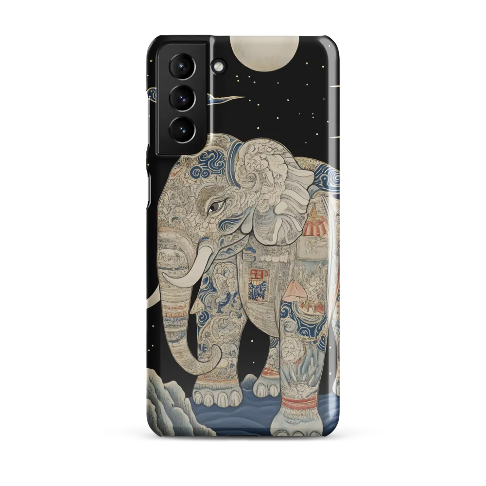 The Majestic Tale of the Painted Elephant | Phone Case |  S21 Plus | Snap Case | Glossy