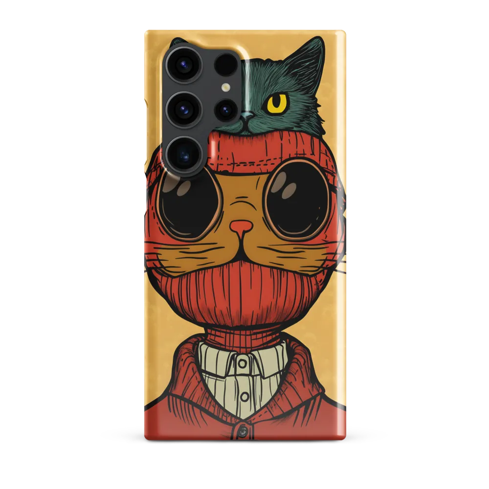 Whimsical Fusion: Cat and Human