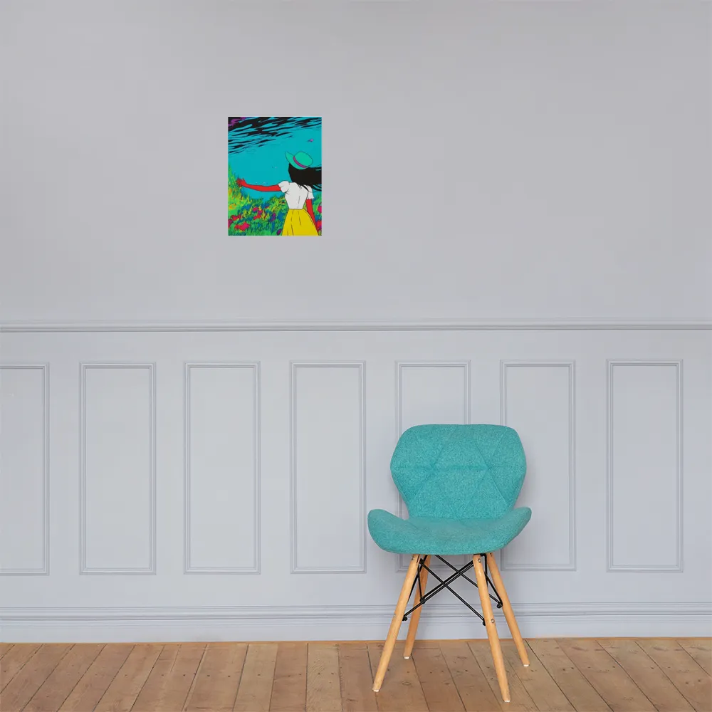 Whimsical Encounter | Poster | 11″×14″