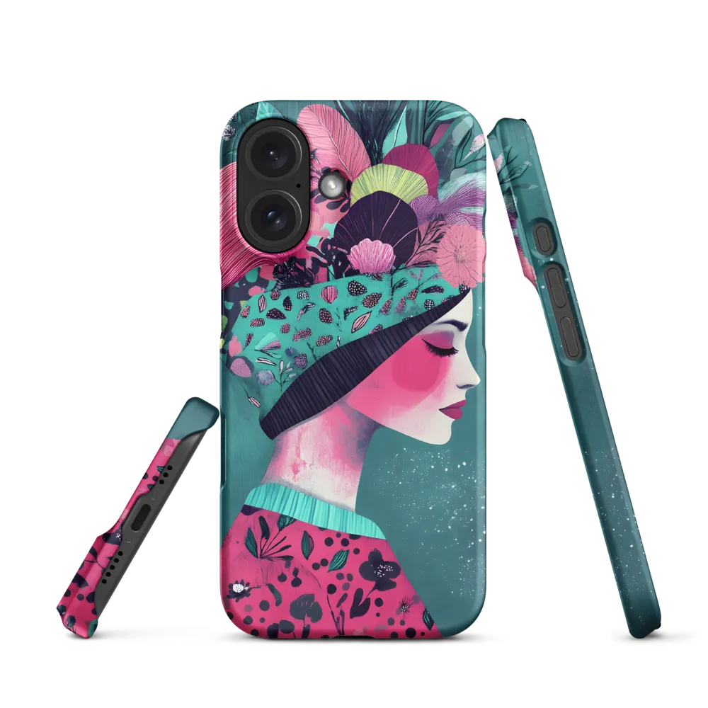 Whimsical Floral Portrait