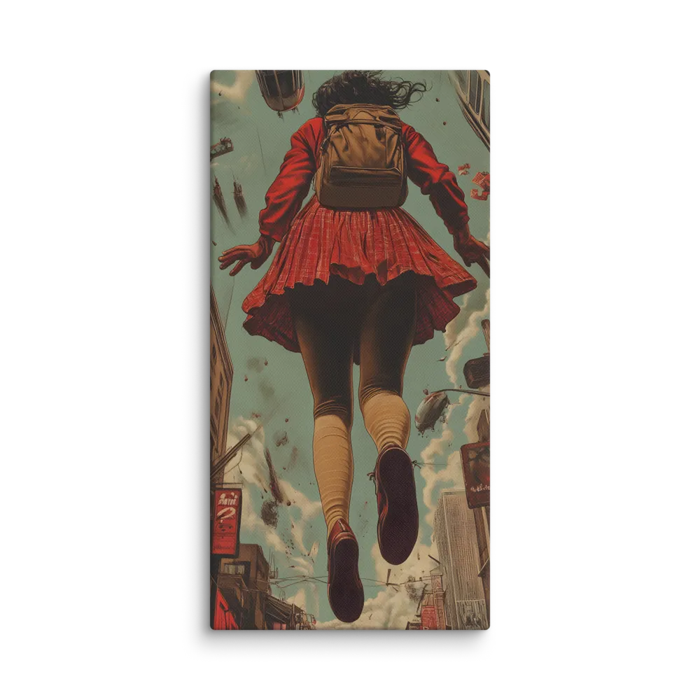 Flight of the Urban Dreamer | Canvas | 10″×20″