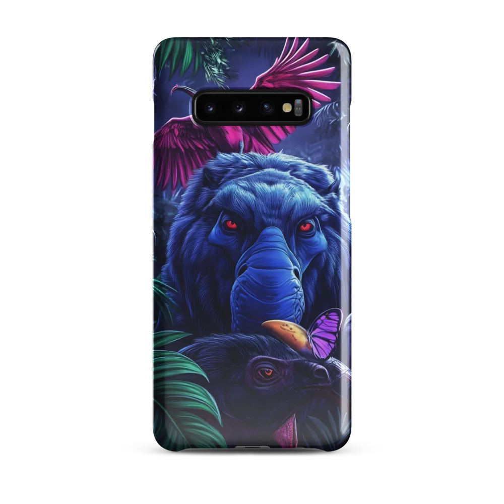 Enigmatic Jungle Symphony | Phone Case |  S10 Plus | Snap Case | Glossy