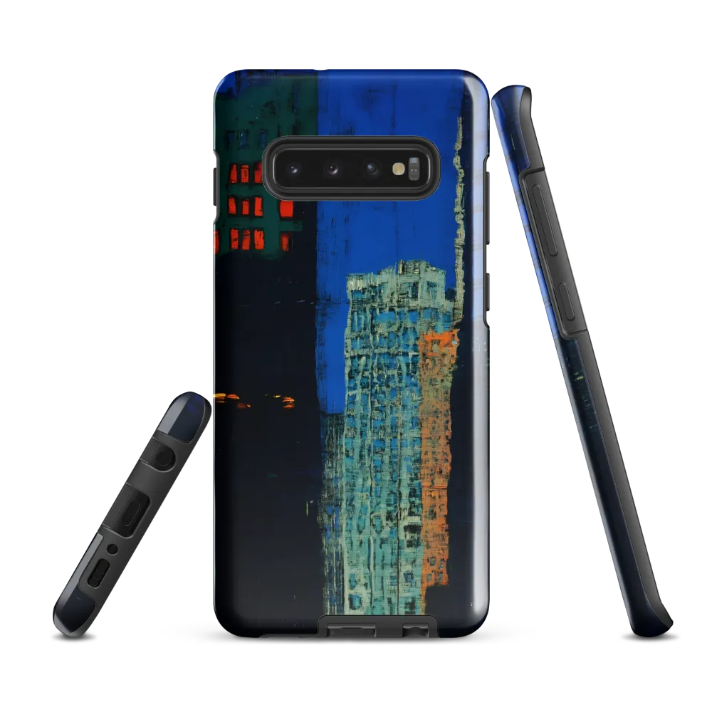 Urban Reflections: An Abstract Cityscape | Phone Case |  S10 Plus | Tough Case | Glossy