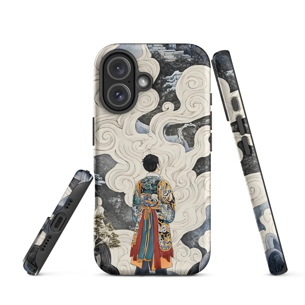 Silent Contemplation in a Mystic Landscape | Phone Case