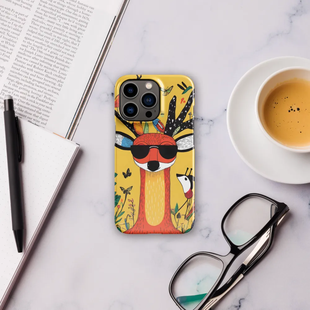 Playful Deer with Sunglasses