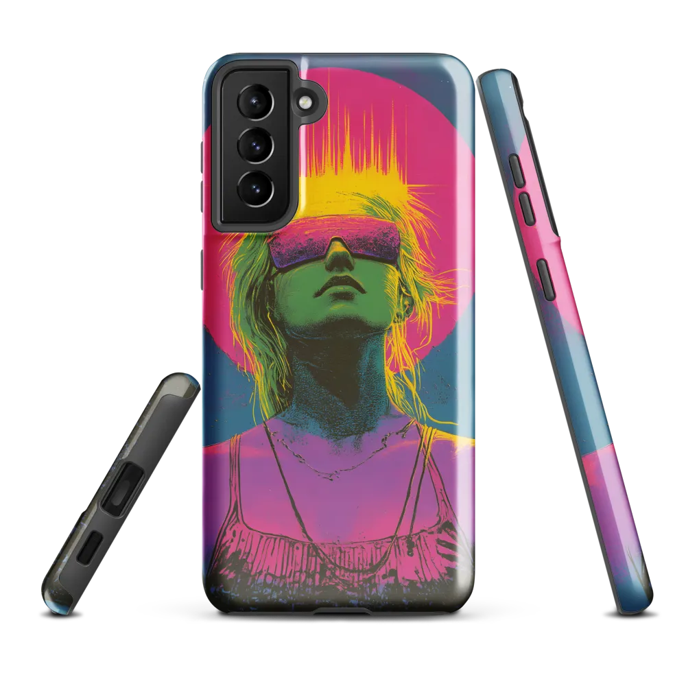 Neon Dreams: Portrait of a Modern Muse