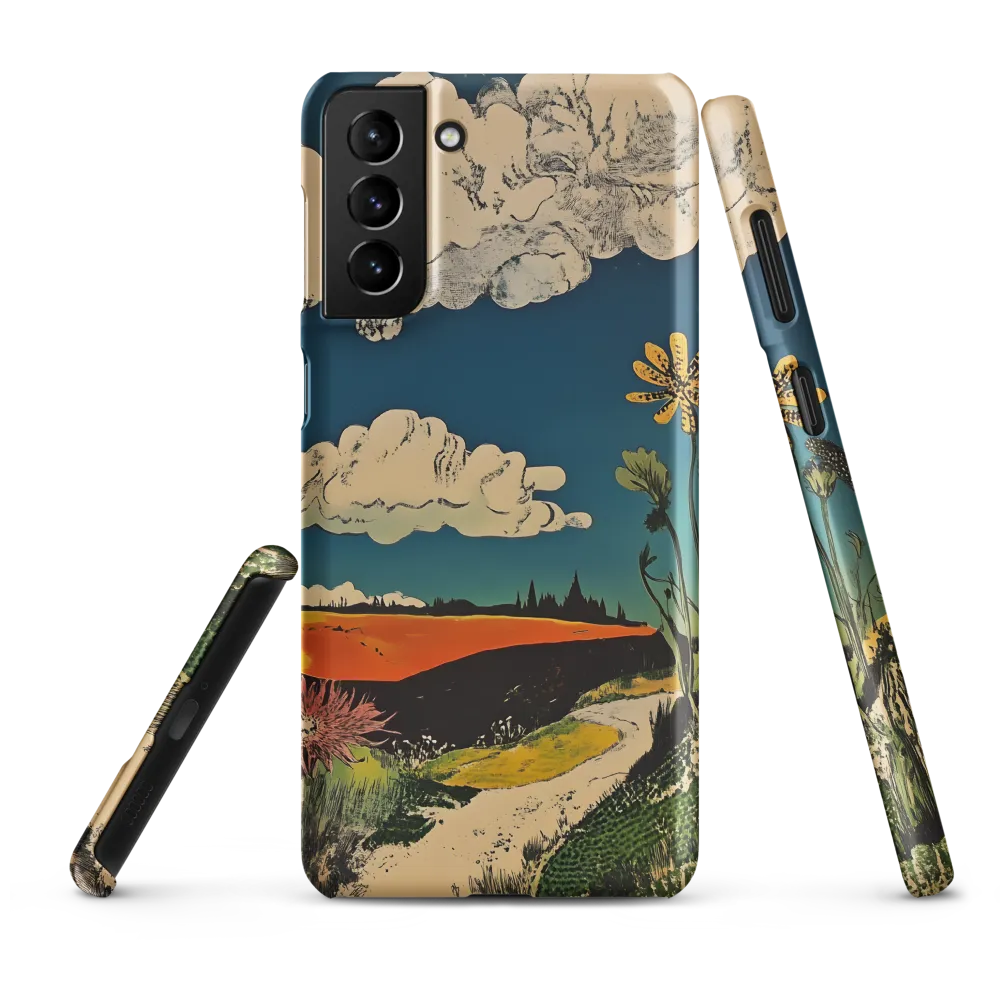 Surreal Blooming Landscape