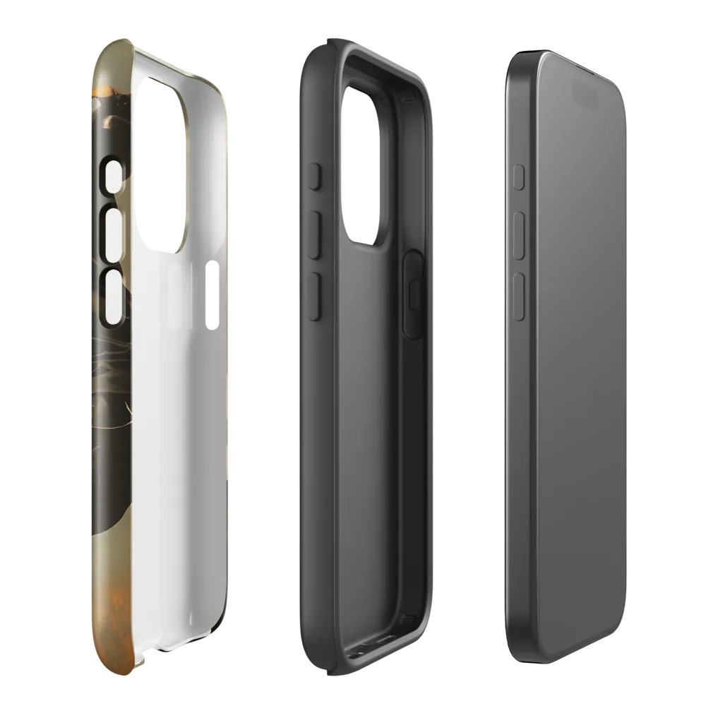 Ethereal Explorer: The Enigmatic Astronaut | Phone Case |  15 Pro | Tough Case | Glossy