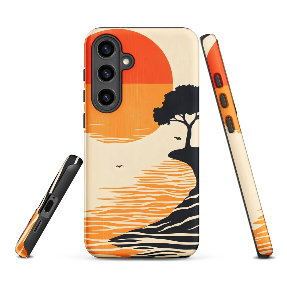 Serene Sunset | Phone Case |  S24 Plus | Tough Case | Matte