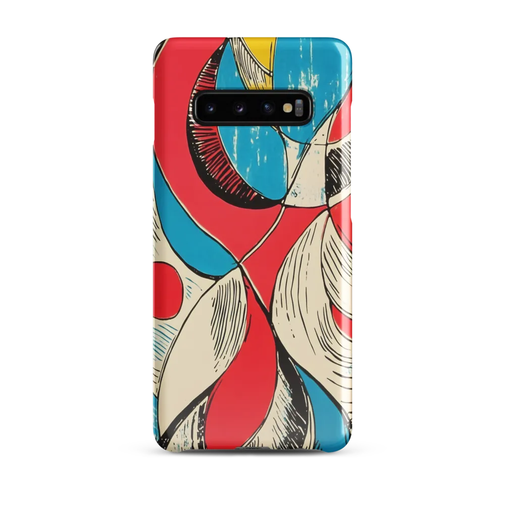 Rhythmic Interplay of Colors | Phone Case |  S10 Plus | Snap Case | Glossy