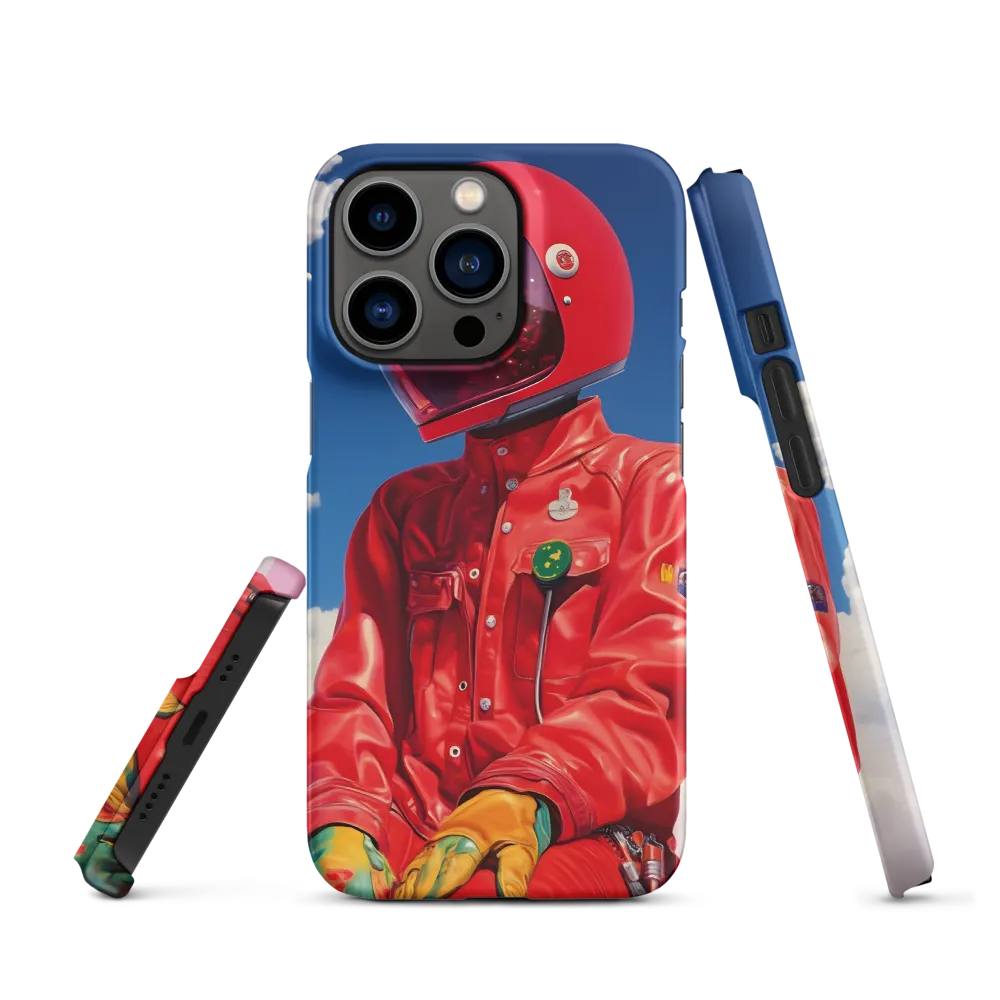 Astronaut in Crimson