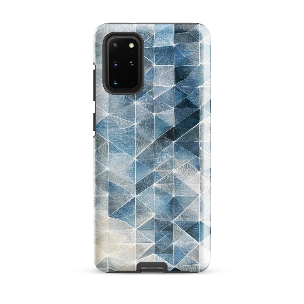 Geometric Harmony in Blue