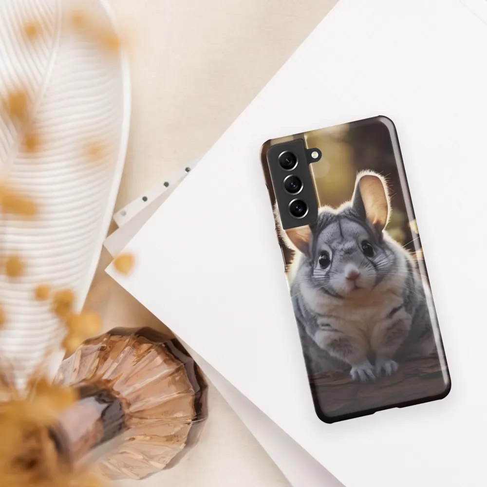 Curious Chinchilla in the Forest