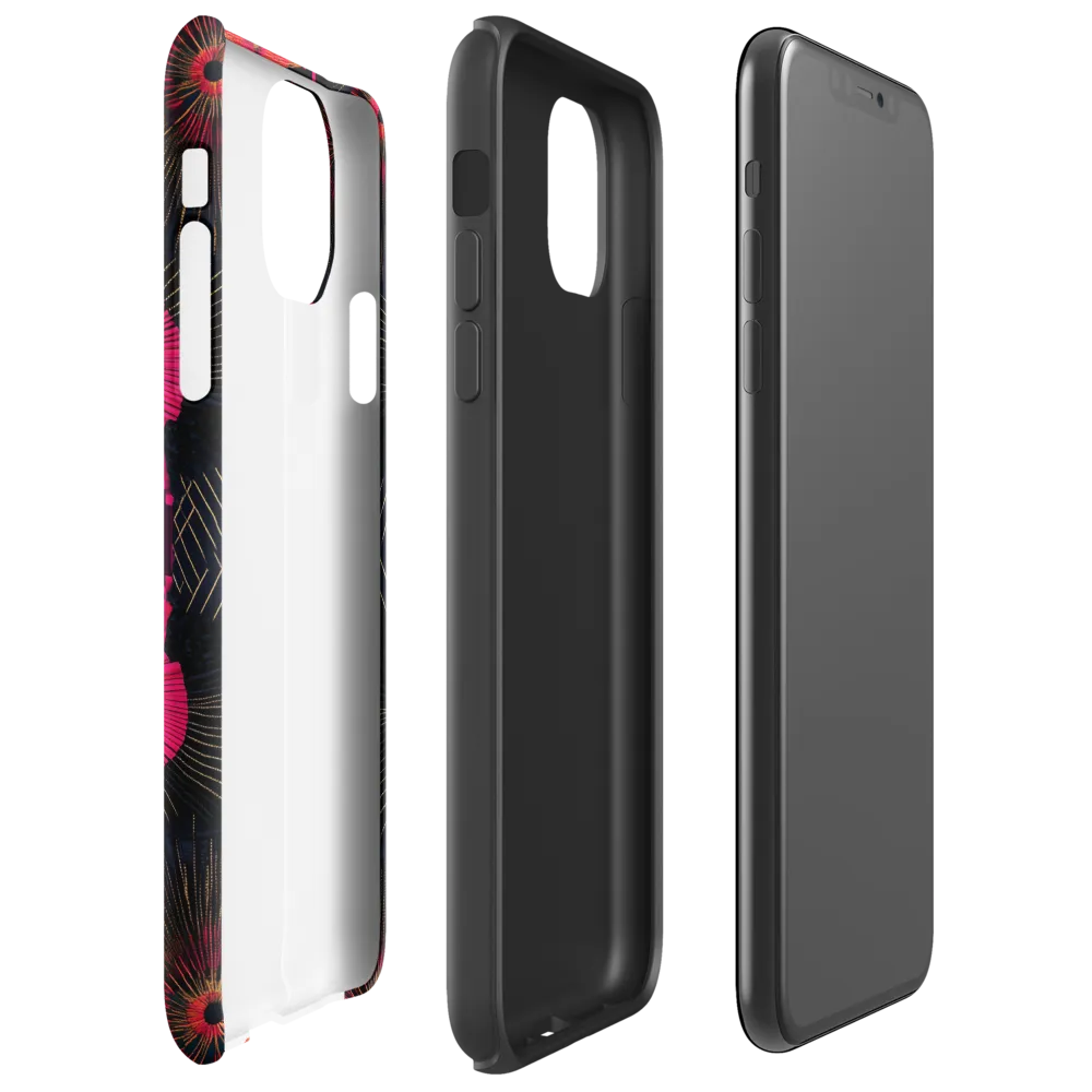 Dynamic Geometric Symphony | Phone Case |  11 Pro Max | Tough Case | Matte