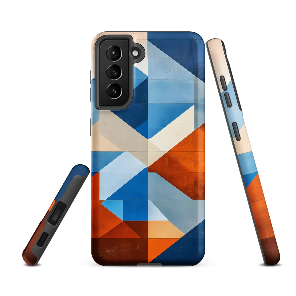 Geometric Harmony: A Vibrant Landscape