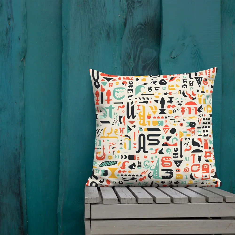 A Symphony of Symbols | Pillow & Pillow Case | Multiple Sizes