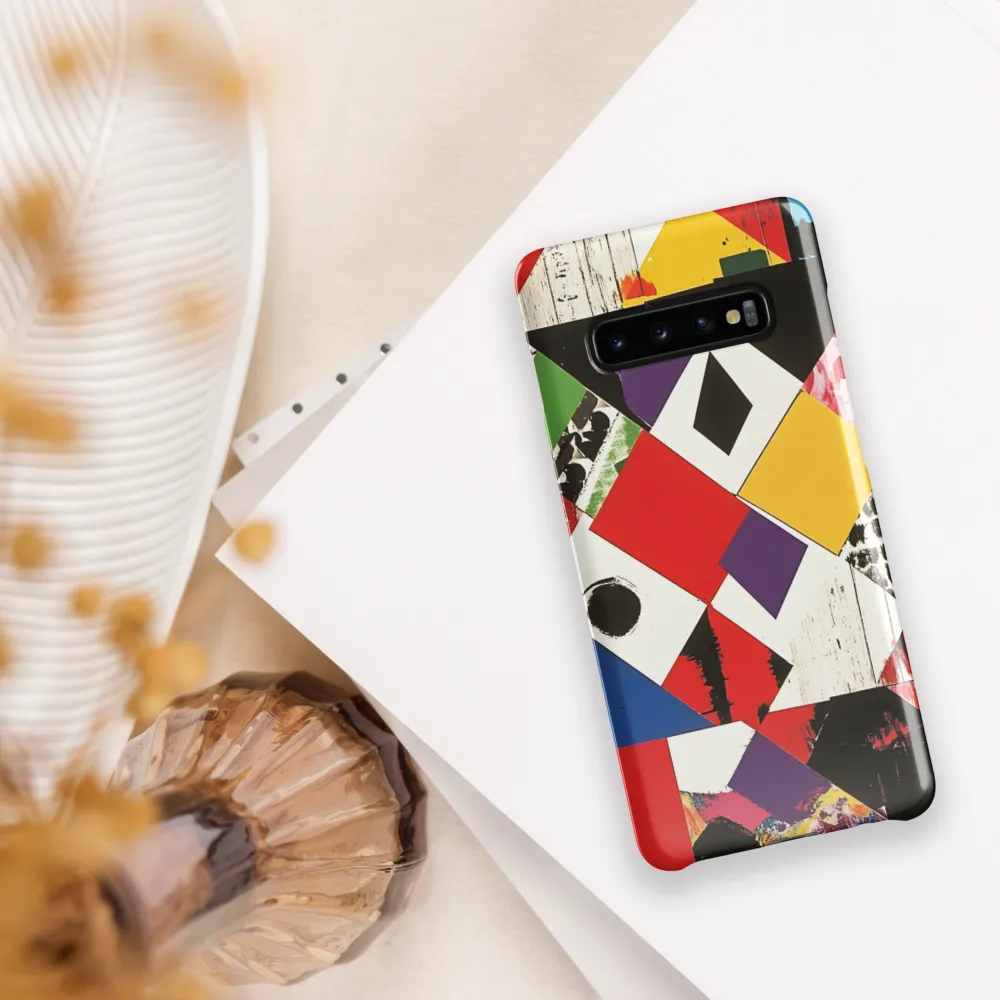 Energizing Geometry | Phone Case |  S10 Plus | Snap Case | Glossy