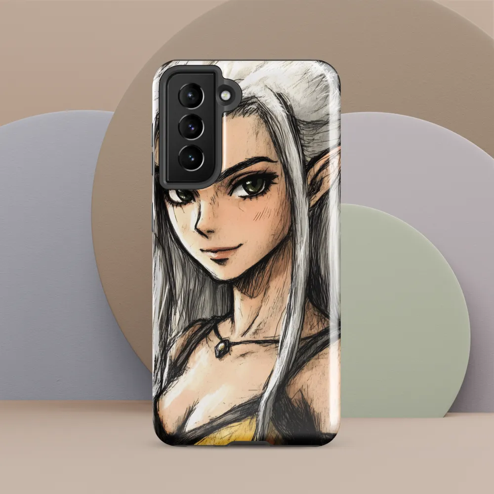 Ethereal Elegance: The Elf's Portrait