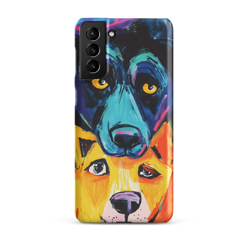 Vibrant Companions: An Expression of Canine Spirit