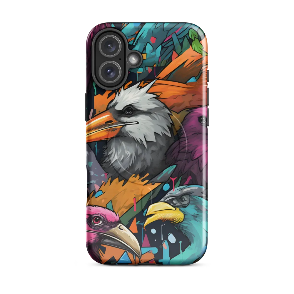 Avian Vortex: A Celebration of Color and Form
