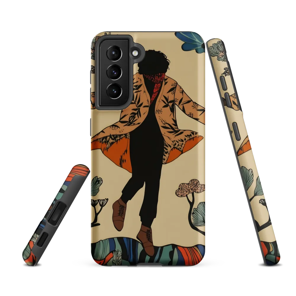 In Full Bloom: Embracing Nature's Whimsy | Phone Case |  S21 FE | Tough Case | Matte
