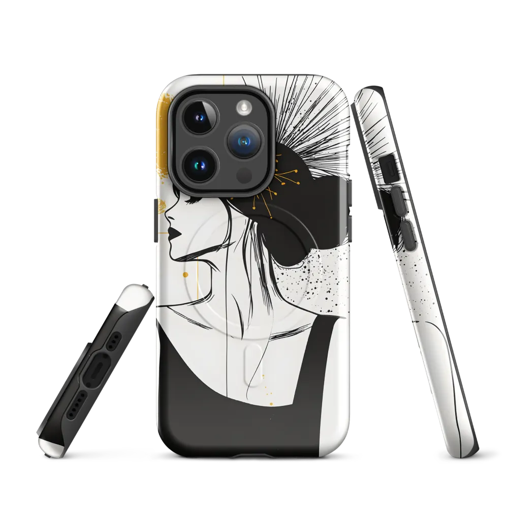 Ethereal Elegance | Phone Case |  14 Pro | MagSafe® Tough Case | Glossy
