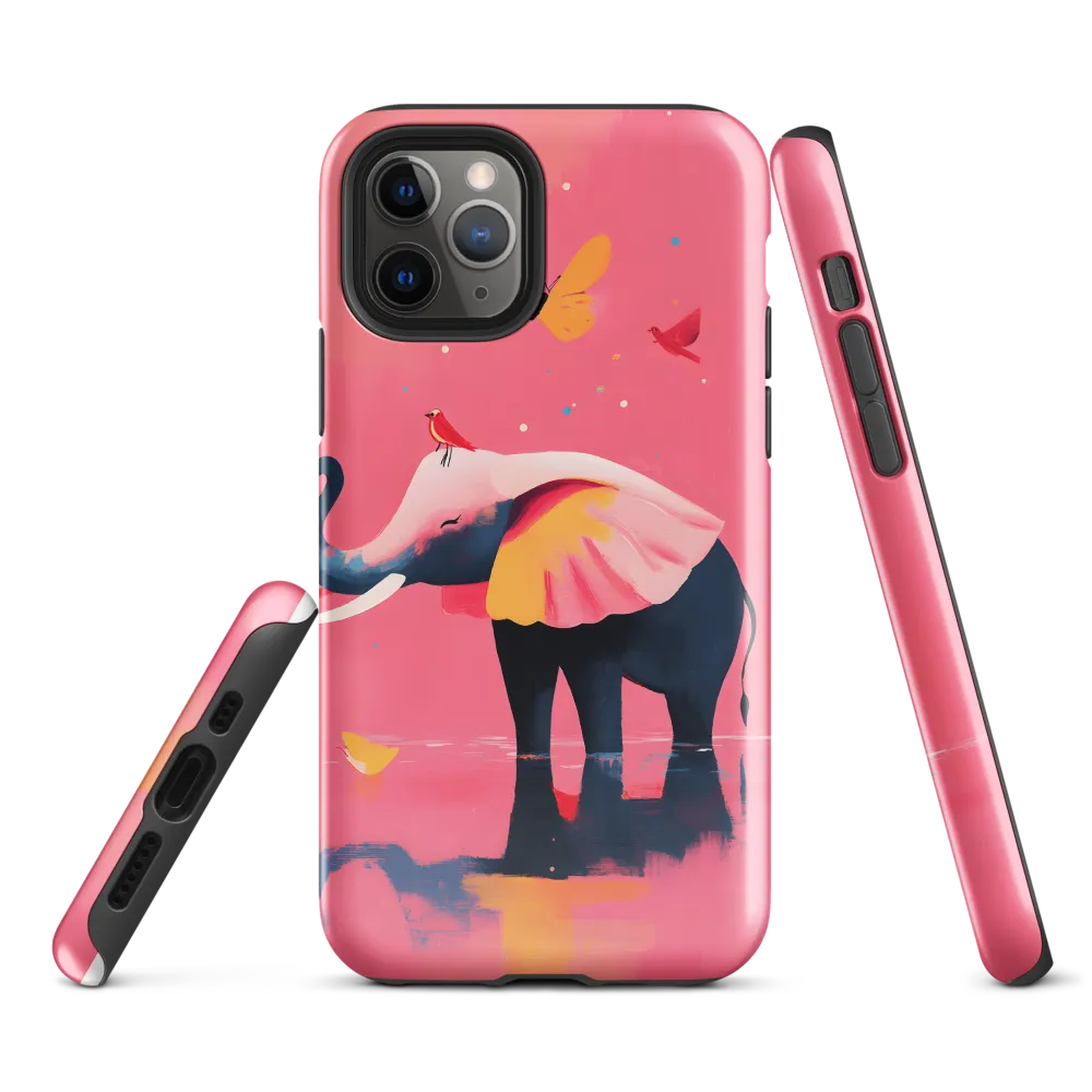 Whimsical Serenity: The Playful Elephant