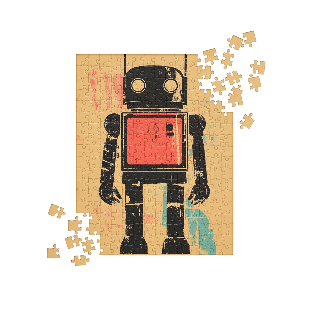 The Retro Robot | Jigsaw Puzzle | 252/520 pieces