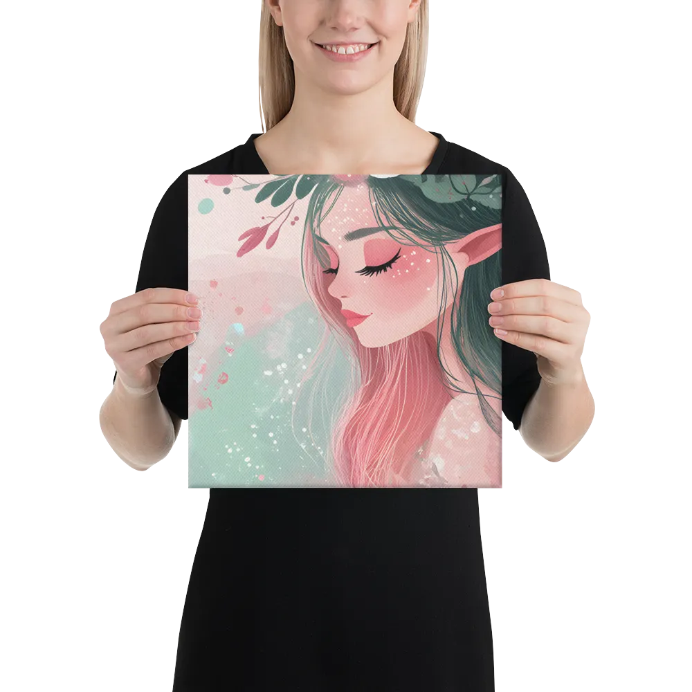 Whispers of Nature | Canvas | 12″×12″