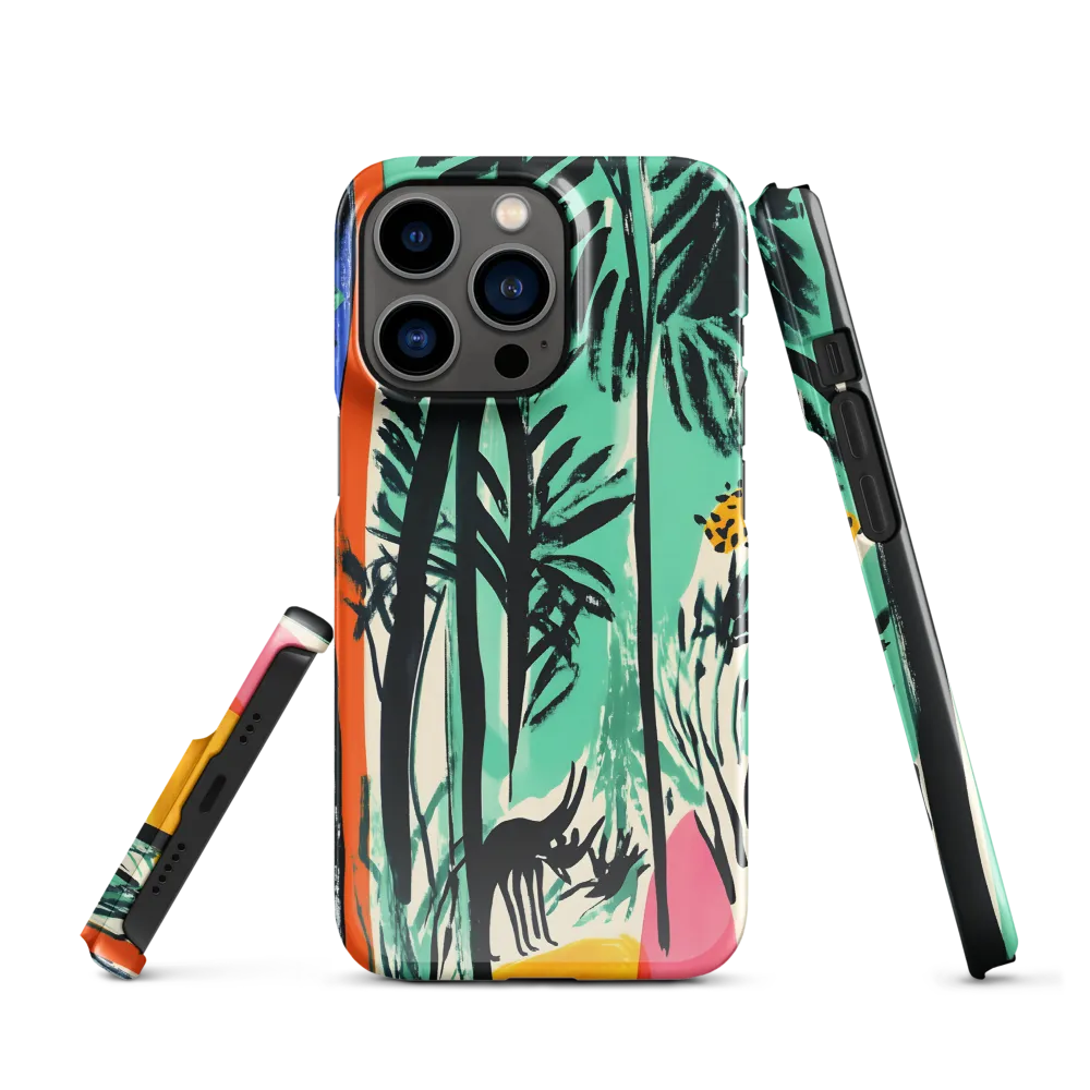 Whispers of the Jungle | Phone Case |  13 Pro | Snap Case | Glossy