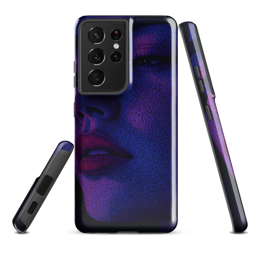 Stippled Neon Profile